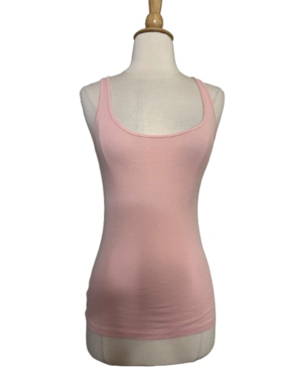 Loft Pink Scoop Neck Tank Top